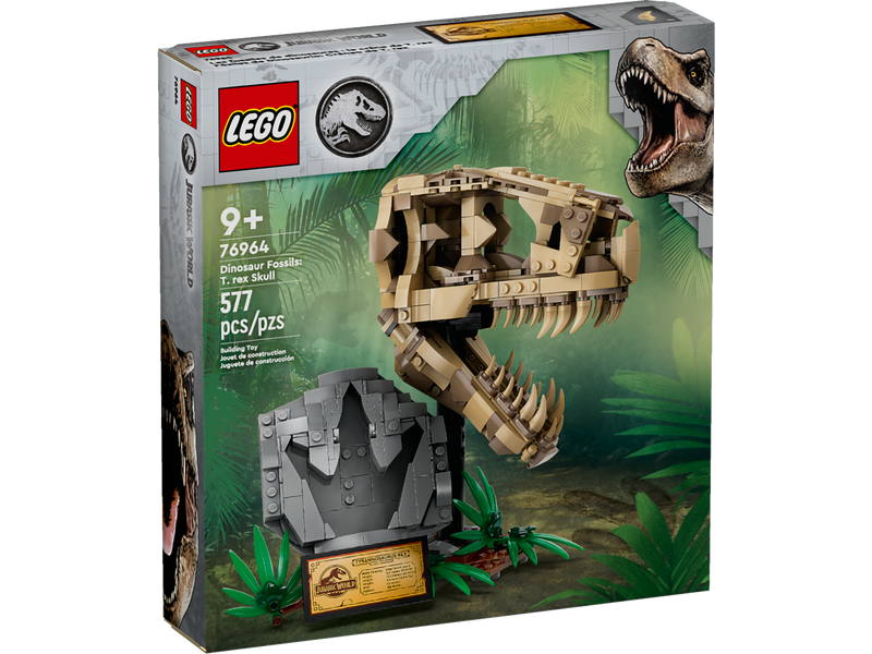 LEGO Jurassic Park Dinosaur Fossils: T. rex Skull - 76964