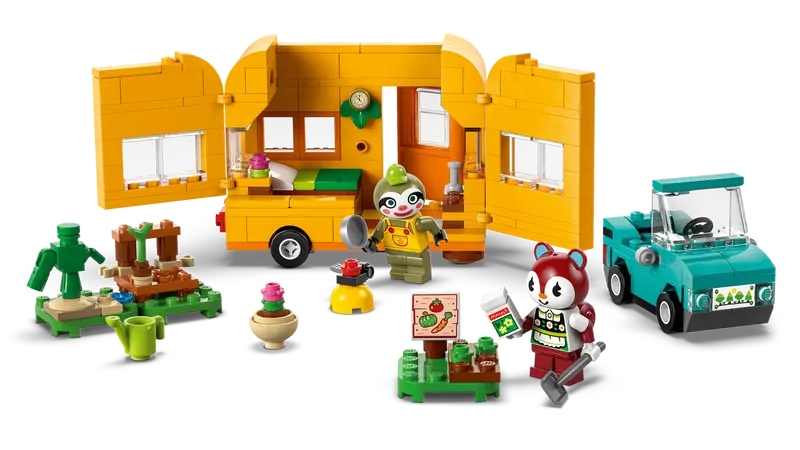 LEGO Animal Crossing Leif's Caravan & Garden Shop 77054
