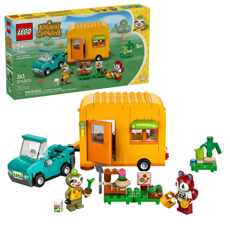 LEGO Animal Crossing Leif's Caravan & Garden Shop 77054