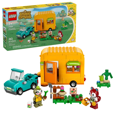 LEGO Animal Crossing Leif's Caravan & Garden Shop 77054