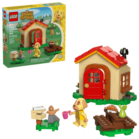 LEGO Animal Crossing Goldie's Cozy House 77058