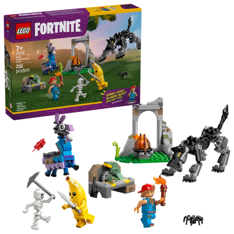 LEGO Fortnite Peely & Sparkplug's Camp 77075