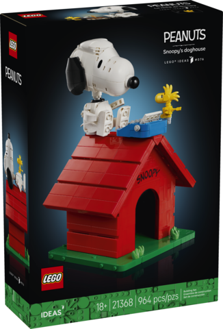 LEGO Ideas - Peanuts: Snoopy's Doghouse #21368