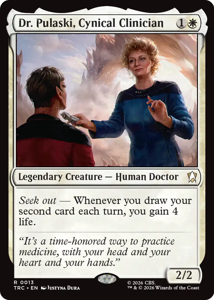 Dr. Pulaski, Cynical Clinician [Star Trek Commander]