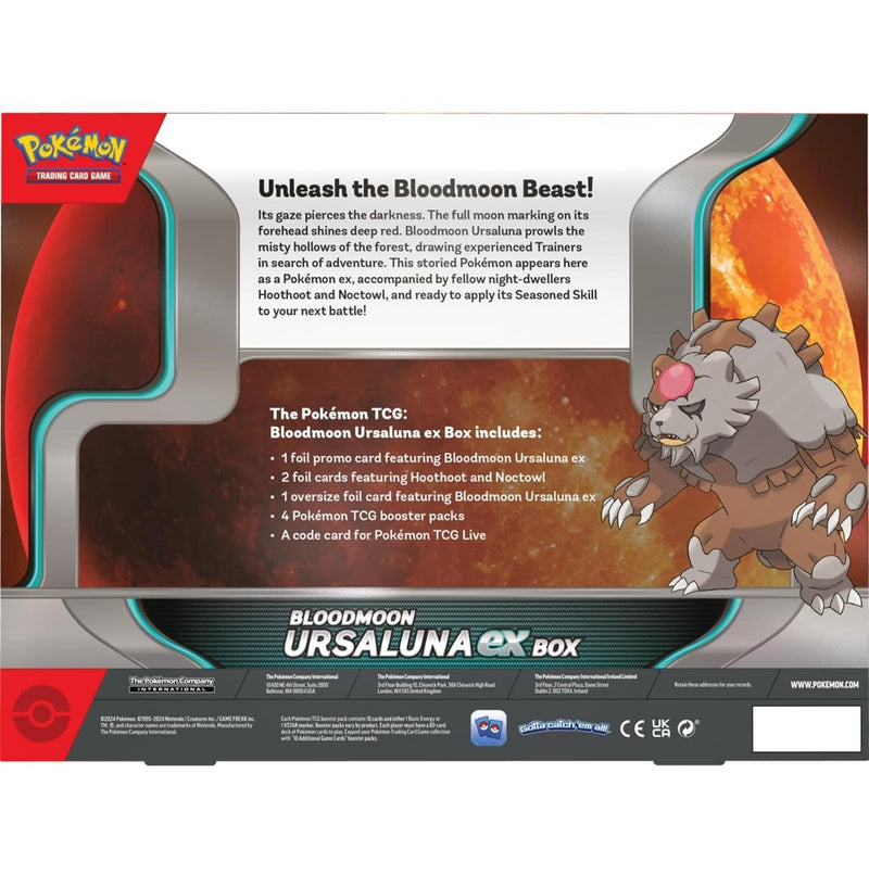 Pokémon TCG: Bloodmoon Ursaluna ex Box (Preorder)