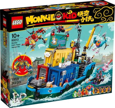 LEGO Monkie Kid - Monkie Kid's Team Secret HQ 80013