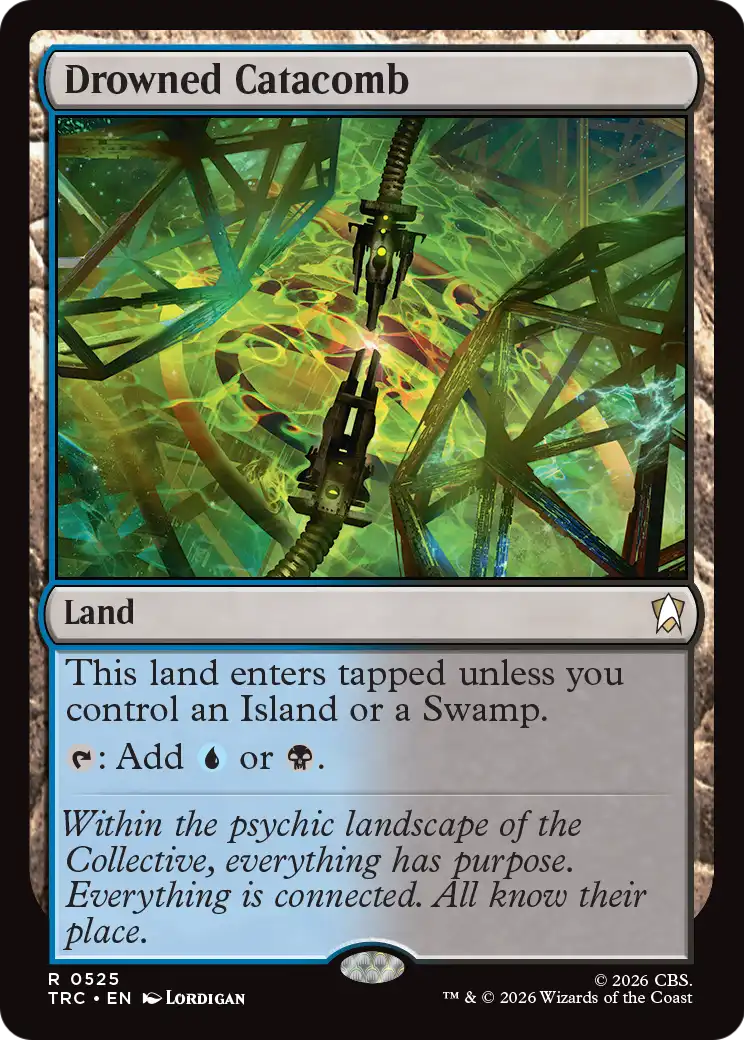 Drowned Catacomb (Surge Foil) [Star Trek Commander]