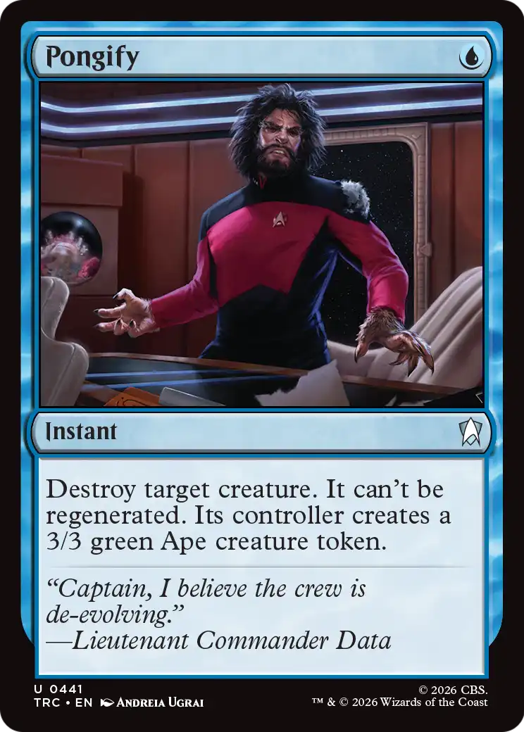 Pongify (Surge Foil) [Star Trek Commander]