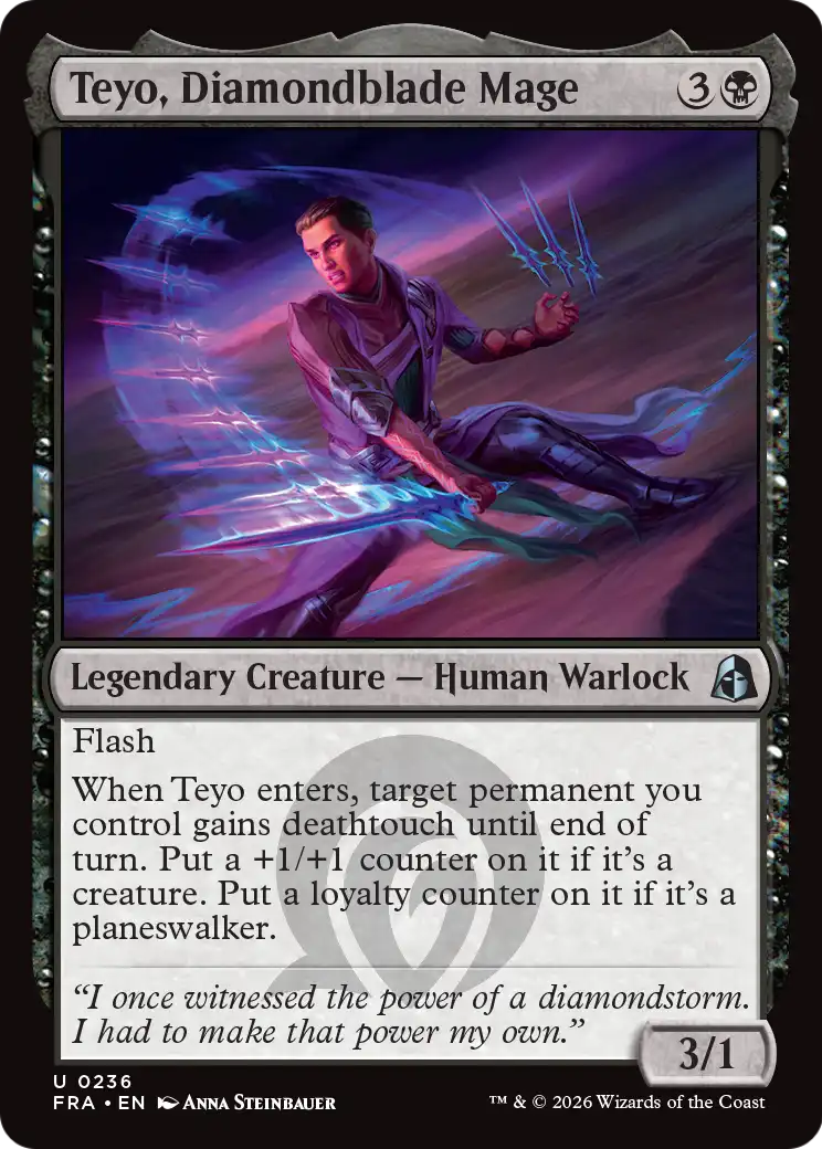 Teyo, Diamondblade Mage [Reality Fracture]