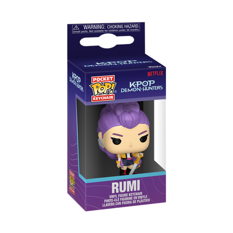 Funko Pop! KPop Demon Hunters Keychain - Rumi