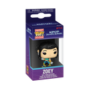 Funko Pop! KPop Demon Hunters Keychain - Zoey