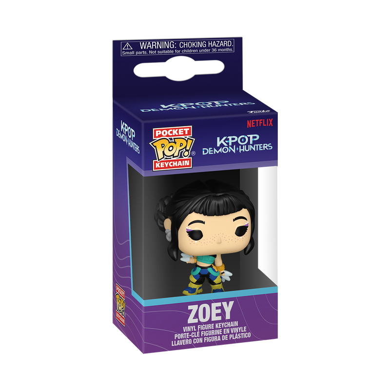 Funko Pop! KPop Demon Hunters Keychain - Zoey