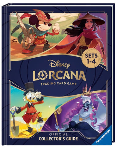 Disney Lorcana Official Collector's Guide Sets 1-4