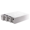 Dragon Shield: Fortress - 4 Card Drawer Horizontal (White)
