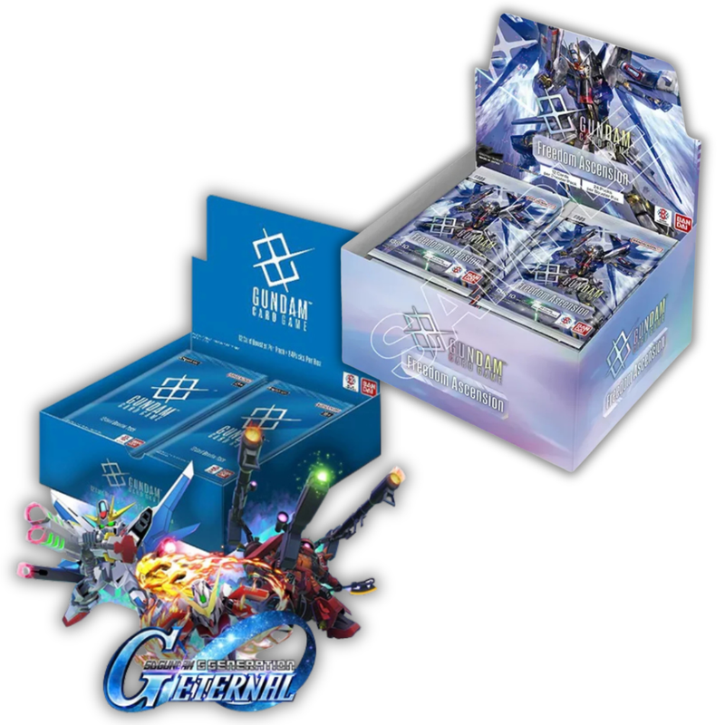Gundam CG: Freedom Ascension + Eternal Nexus Booster Box Bundle [ GD05 + EB01 ] (PREORDER)