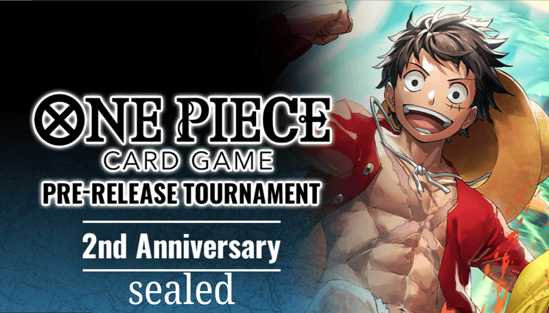 One Piece CG 2nd Anniversary Pre-Release Tournament | Sealed | December 13th