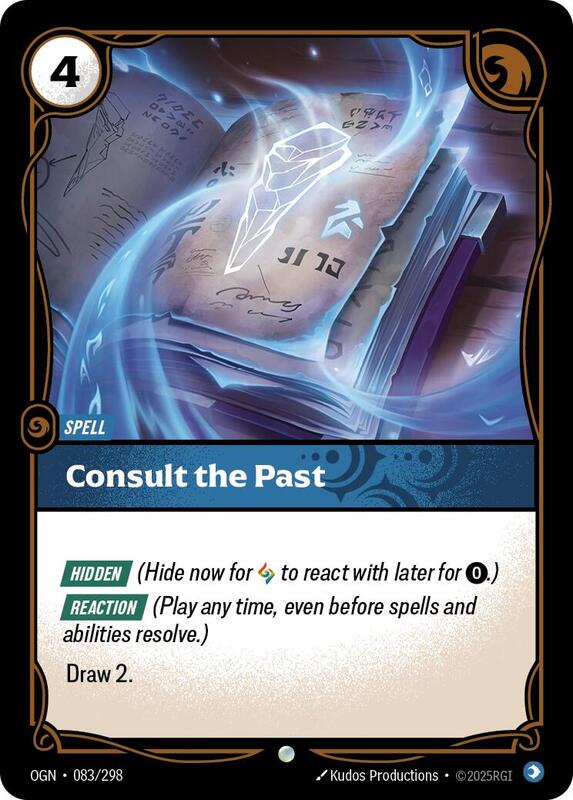 Consult the Past - Origins (OGN) [083/298]