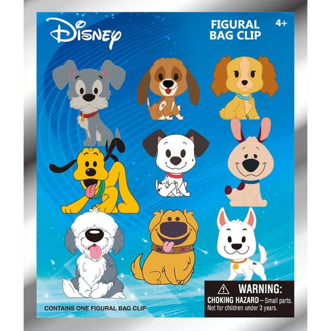 3D Foam Bag Clip - Series 62 - Disney Dogs