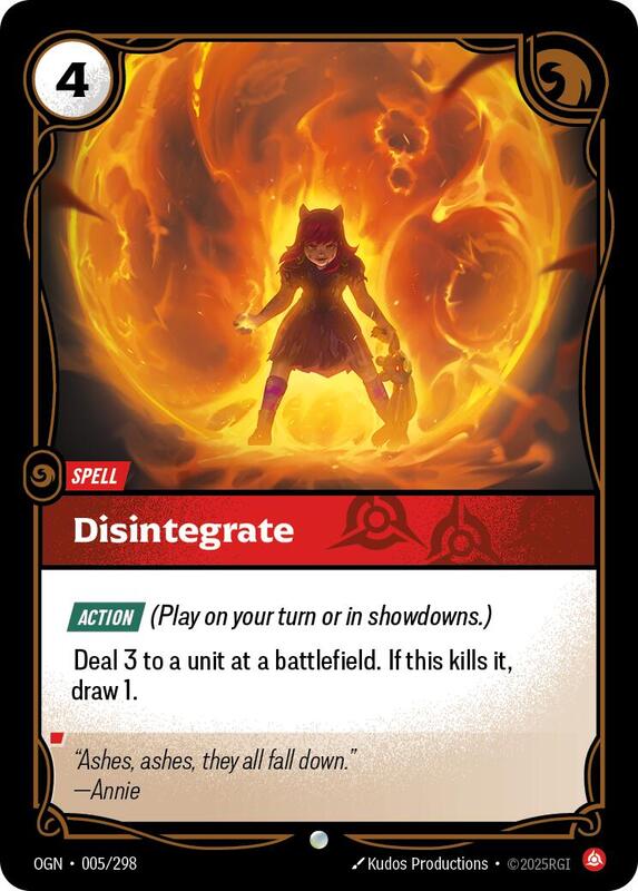 Disintegrate - Origins (OGN) [005/298]