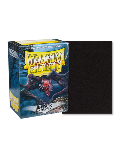 Dragon Shield Matte Sleeves - Black