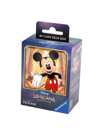 Disney Lorcana 80 Card Deck Box
