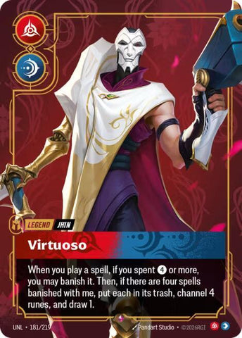 Jhin, Virtuoso - Unleashed (UNL) [181/219]
