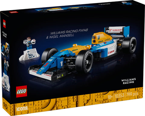 LEGO Icons Williams Racing FW14B & Nigel Mansell 10353