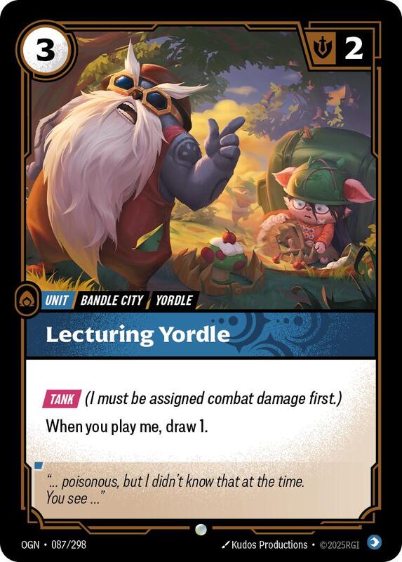 Lecturing Yordle - Origins (OGN) [087/298]