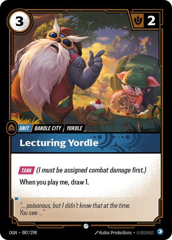 Lecturing Yordle - Origins (OGN) [087/298]