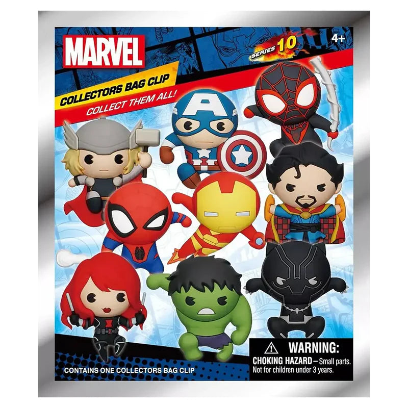 3D Foam Bag Clip - Series 10 - Marvel