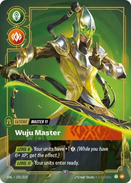 Master Yi, Wuju Master - Unleashed (UNL)