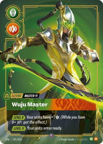 Master Yi, Wuju Master - Unleashed (UNL)