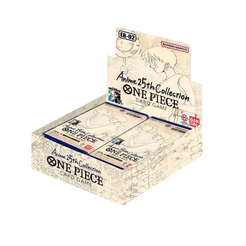 One Piece CG: Extra Booster 02 - Anime 25th Collection Booster Box [ EB02 ]