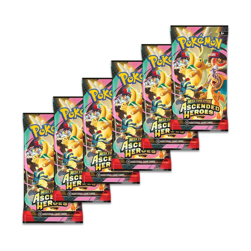 Pokémon TCG: Mega Evolution - Ascended Heroes Booster Bundle [ ME2.5 ]