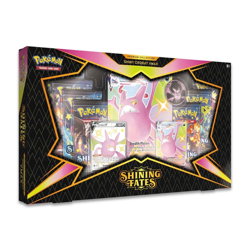 Pokémon TCG: Shining Fates Premium Collection (Shiny Crobat VMAX)