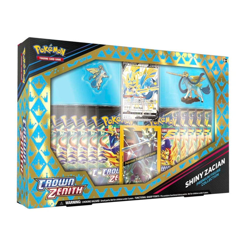 Pokémon TCG: Crown Zenith Premium Figure Collection (Shiny Zacian)