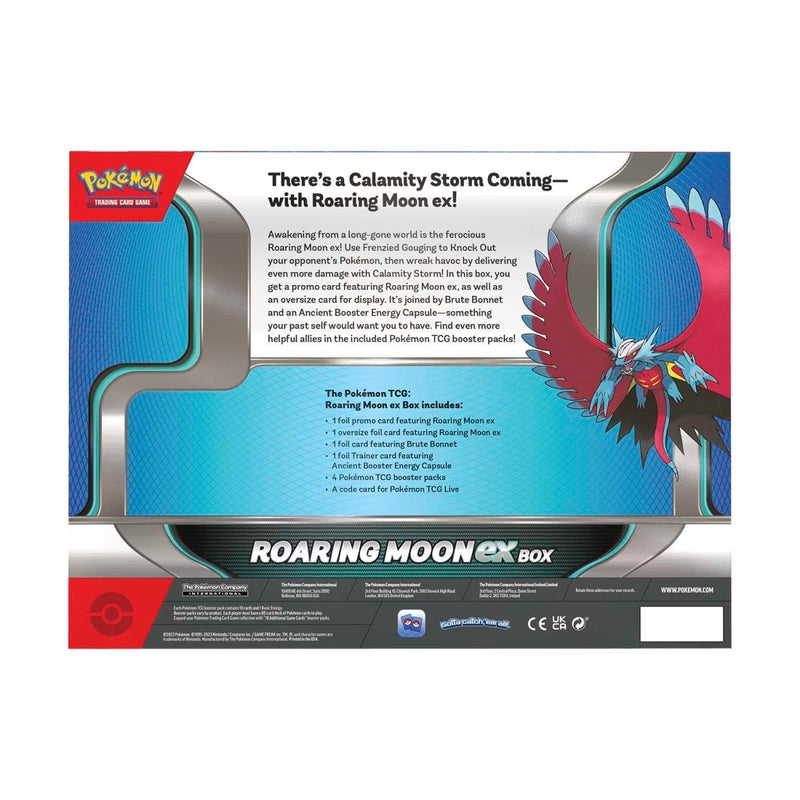 Pokémon TCG: Roaring Moon ex Box