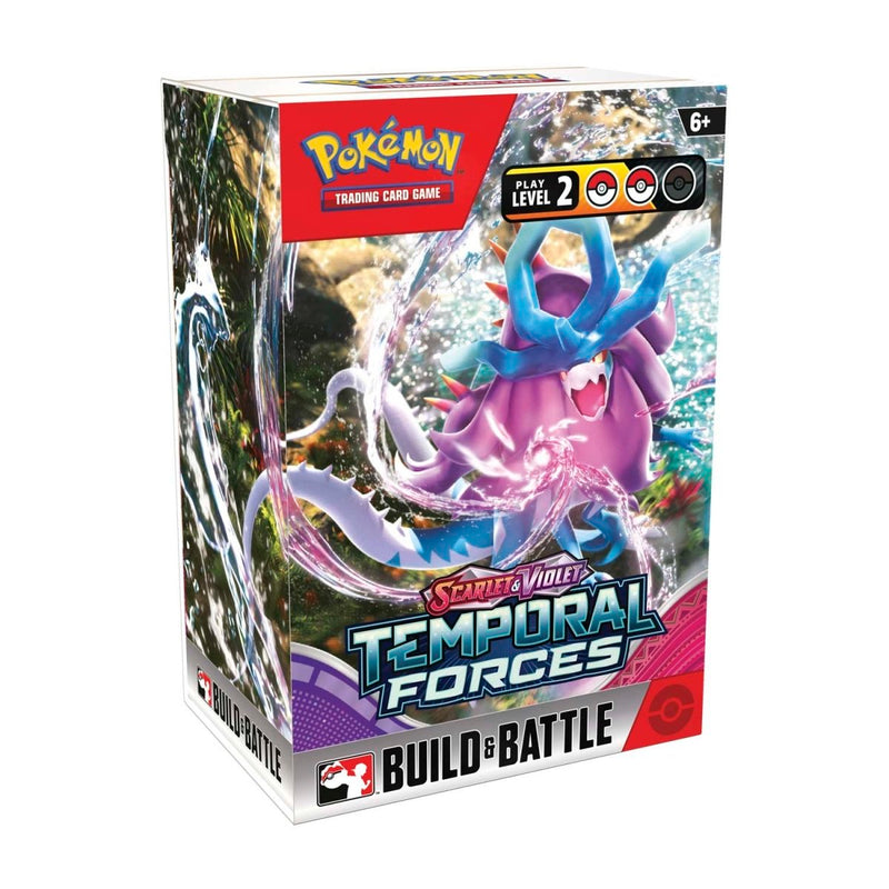 Pokémon TCG: Scarlet & Violet - Temporal Forces Build & Battle Box