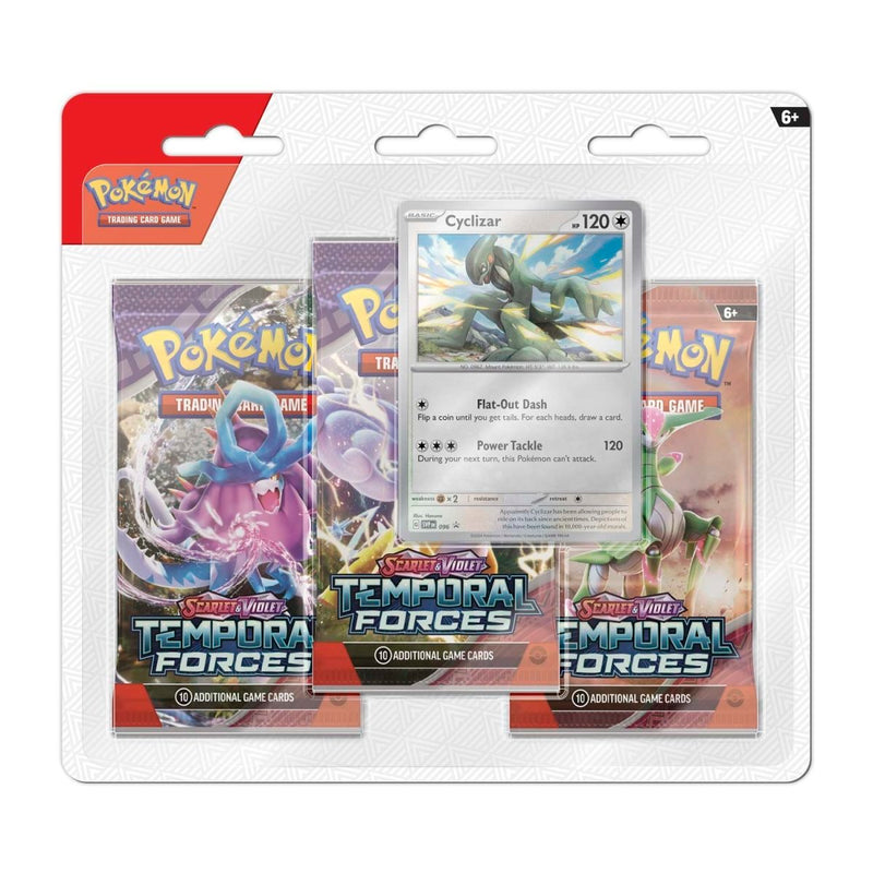 Pokémon TCG: Scarlet & Violet - Temporal Forces 3-Pack Blister