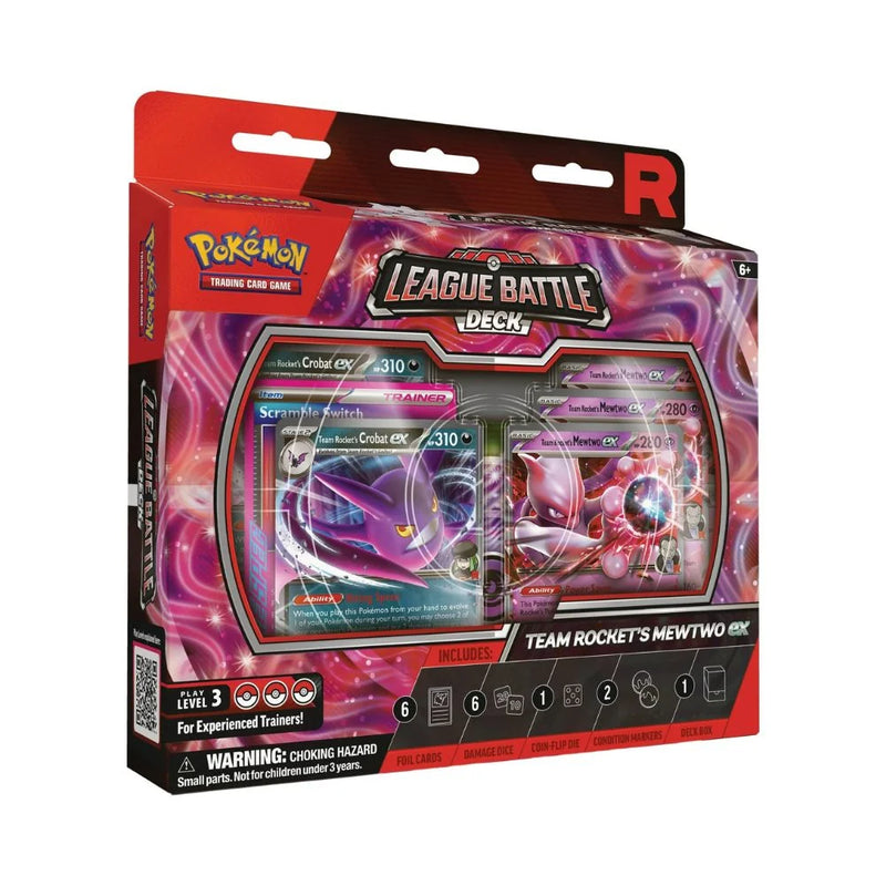 Pokémon TCG: Team Rocket’s Mewtwo ex League Battle Deck