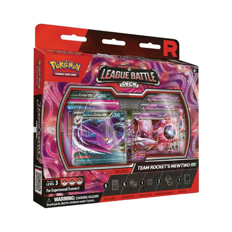 Pokémon TCG: Team Rocket’s Mewtwo ex League Battle Deck