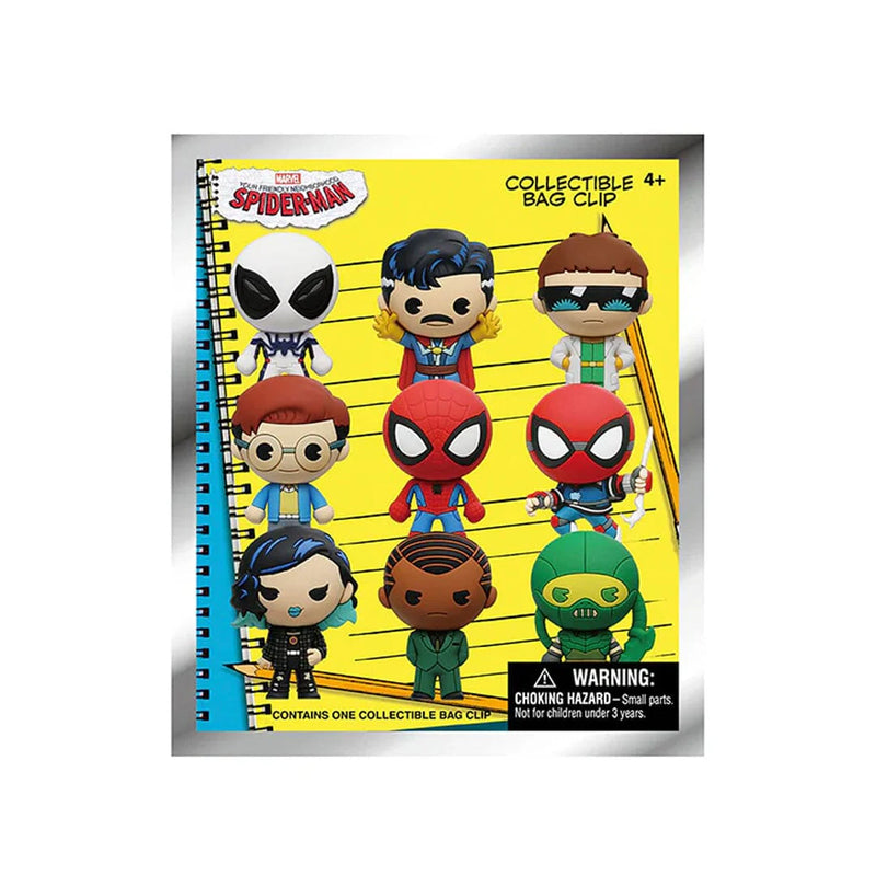 3D Foam Bag Clip - Your Friendly Neighbourhood Spiderman (M)
