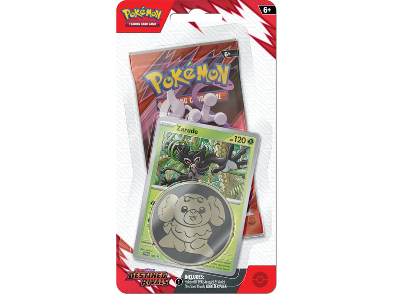 Pokémon TCG: Scarlet & Violet - Destined Rivals Checklane Blister (Zarude) (PREORDER)