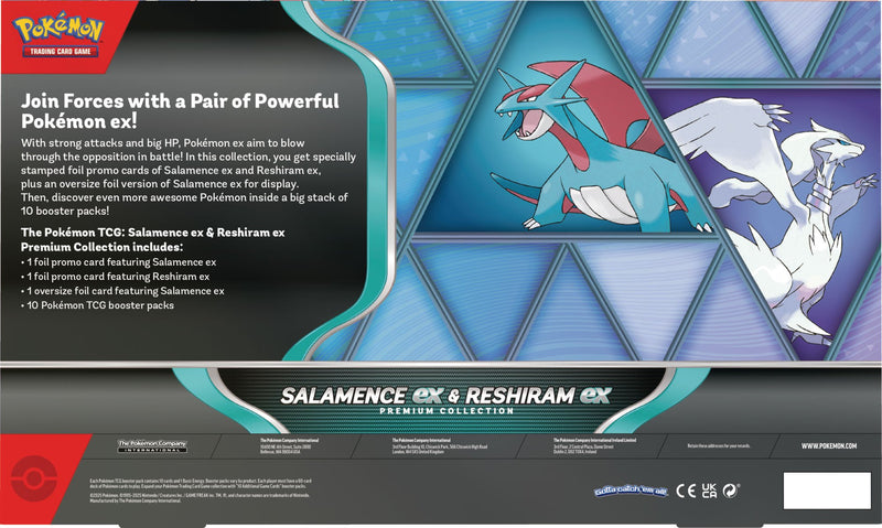 Pokémon TCG: Salamence ex & Reshiram ex Premium Collection (PREORDER)