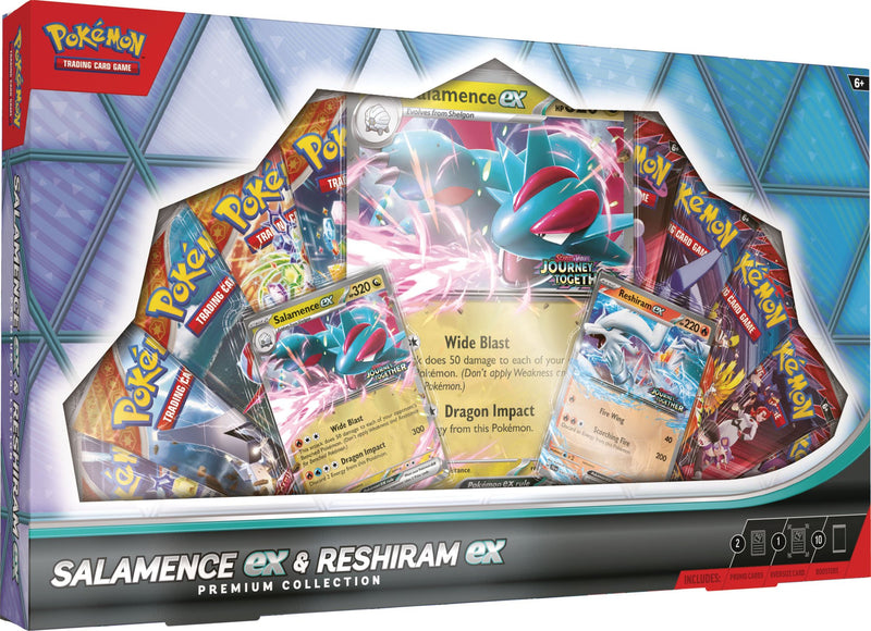 Pokémon TCG: Salamence ex & Reshiram ex Premium Collection (PREORDER)