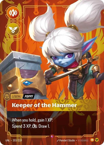 Poppy, Keeper of the Hammer - Unleashed (UNL) [203/219]