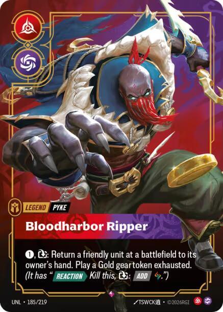 Pyke, Bloodharbor Ripper - Unleashed (UNL) [185/219]