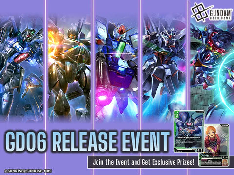 GUNDAM CG Stardust Trails GD06 Booster Pack Release Event