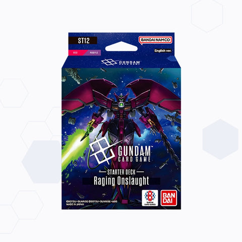 Gundam CG: Raging Onslaught Starter Deck [ ST12 ] ( PREORDER )