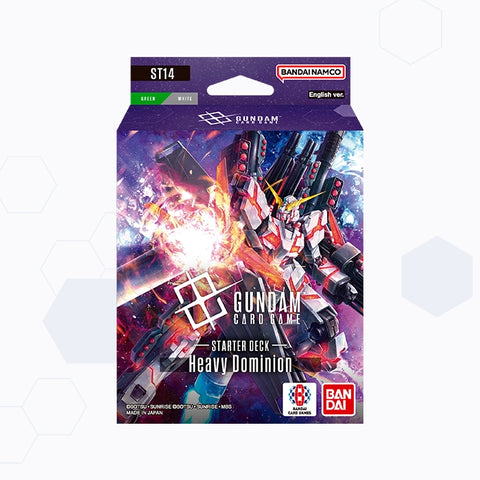 Gundam CG: Heavy Dominion Starter Deck [ ST14 ] ( PREORDER )